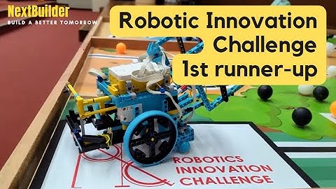 RIC 2024 - NextBuilder 1st runner-up (Lego Spike Prime PingPong collector and shooter)