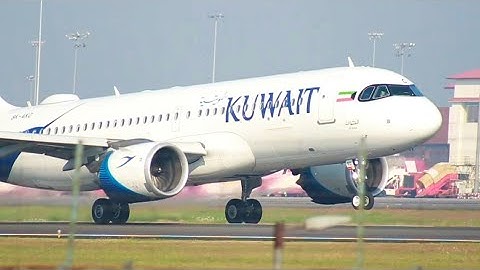 Kuwait Airways A320neo | Kuwait Airways Take OFF from Kochi int