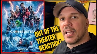 Ghostbusters: Frozen Empire Out Of The Theater Reaction!