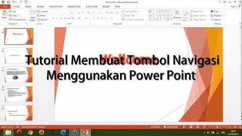 Cara Membuat Tombol Navigasi di Microsoft Powerpoint
