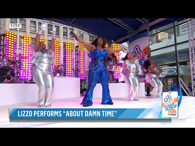 Lizzo - About Damn Time (Live From The Today Show)