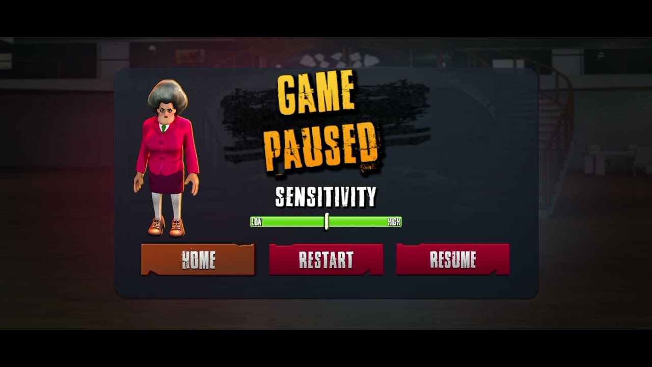 Tell me the cat with the cage  Scary teacher