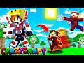 CRAZYCRAFT'TA KÜÇÜK OLUP MİNECRAFT OYNAMAK - KİNG VS MOBZİLLA #4