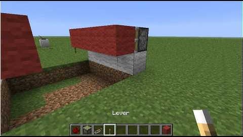 Minecraft - Retractable Drawbridge Tutorial