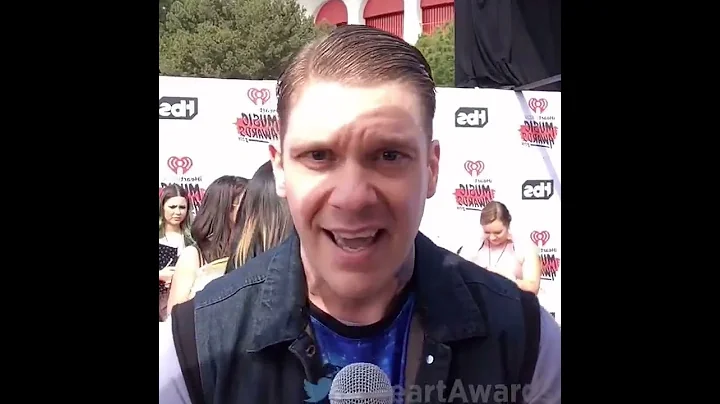 Brent Smith at the iHeart Radio Music Awards 4/3/16
