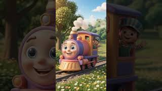 I'm a Little Train 🚂 | Fun Train Song for Kids | Nursery Rhymes & 3D Animation #Shorts