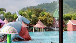 สวนน้ำ The resort suanphueng พาชมสถานที่จัดงานในรายการ Ratchaburi 3x3 Baketball 2022 at Suan Pheng
