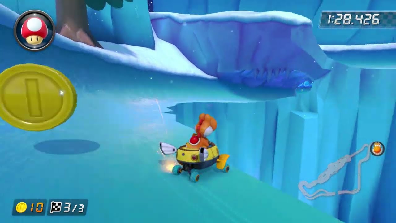 3DS Rosalina's Ice World [150cc] - 1:58.090 - Alberto (Mario Kart