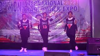 The Group dance performed by (ROYAL DIVAS) team at Mon District Talent Hunt competition 2023.