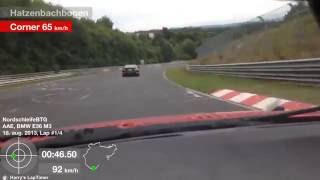 BMW E36 m3 vs Toyota GT86 nurburgring