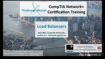 Using Load Balancers - CompTIA Network+ N10-005: 4.1