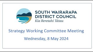 Strategy Working Committee 8 May 2024