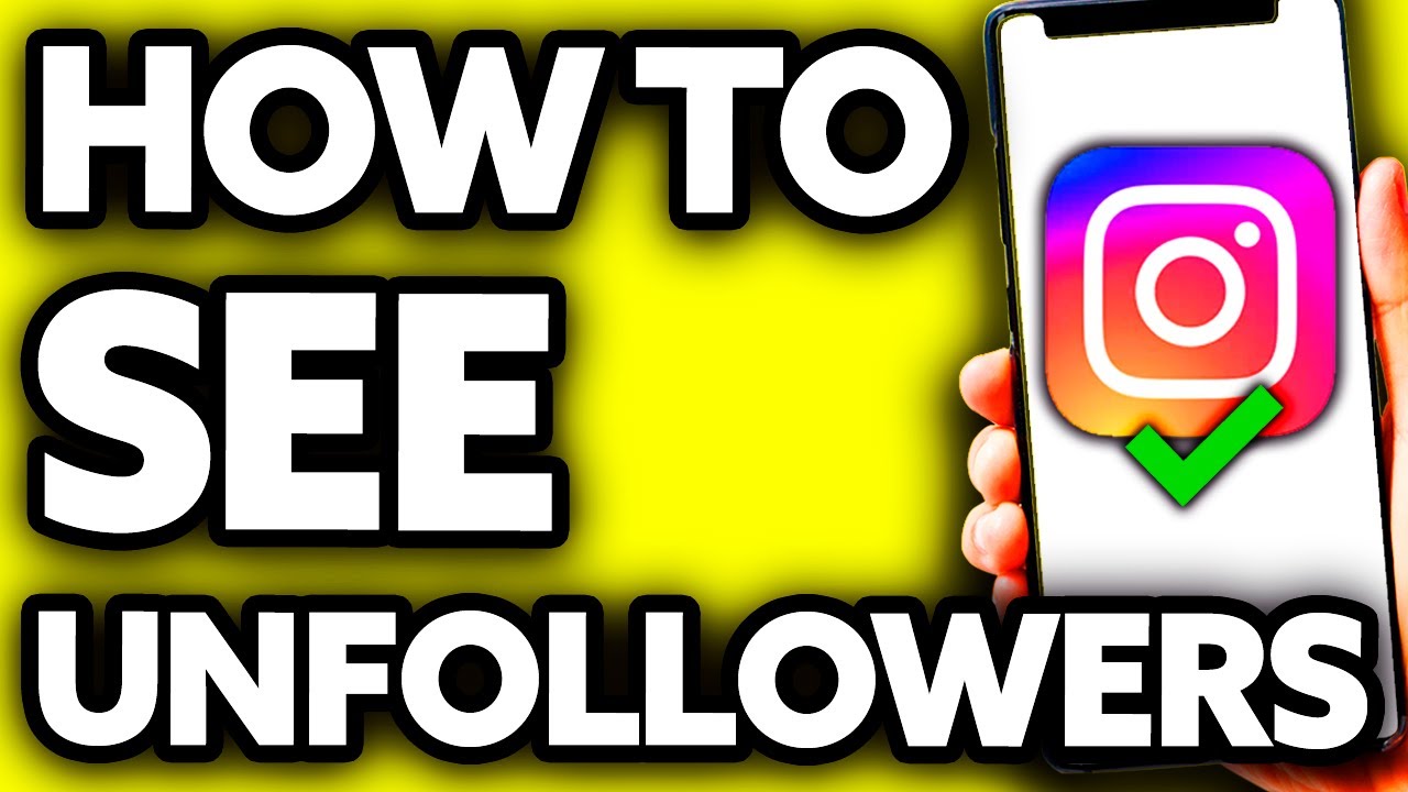 How To See Instagram Unfollowers Without App [ONLY Way!] YouTube