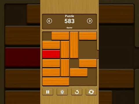 Unblock Me - Relax Mode - Starter // Puzzle 583 #shorts