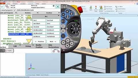 Arc welding robot programming-Part 8.0
