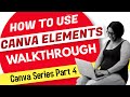 TUTORIAL: How to use canva elements from a template