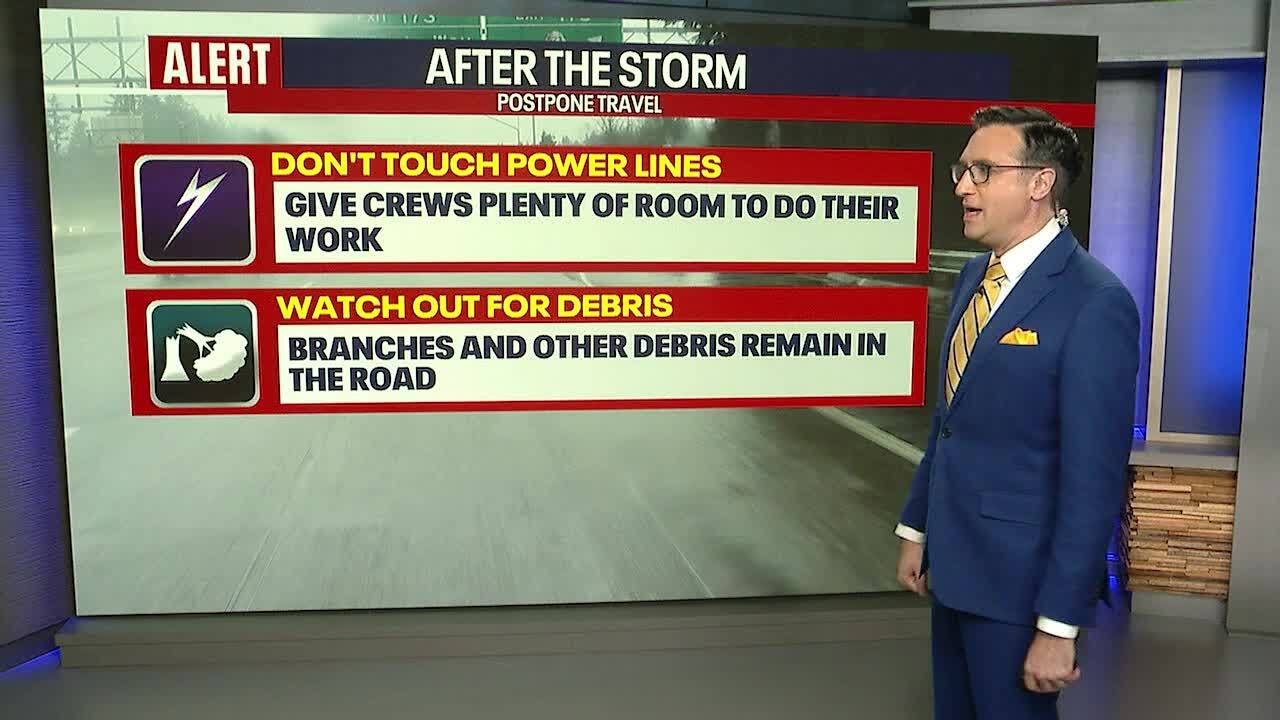 Seattle weather: Less rain and wind for Wednesday - YouTube
