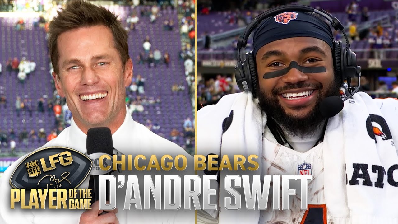 WATCH: Tom Brady's LFG Player of the Game: Bears RB D’Andre Swift 🏆 Week 11 DIGITAL EXCLUSIVE