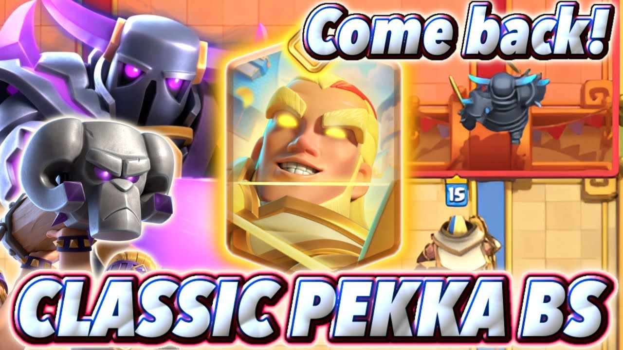 Come back Classic PEKKA BRIDGE SPAM!😍