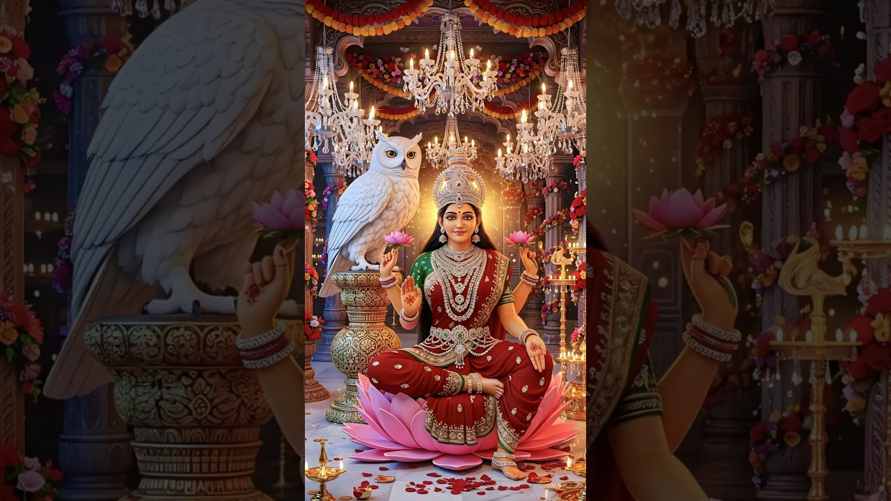 ஓம் ஸ்ரீம் ஹ்ரீம் ஸ்ரீம் கமலே கமலாலயே ப்ரஸீத ப்ரஸீத ஸ்ரீம் ஹ்ரீம் ஸ்ரீம் ஓம் மஹாலட்சும்யை நமஹ்