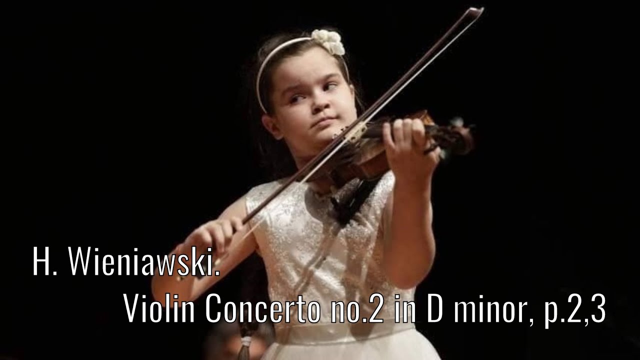 H. Wieniawski. Violin Concerto no. 2 in D minor, p.2,3 Pochebut