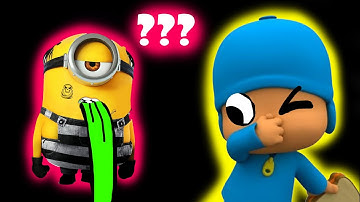 THE BEST Pocoyo and Minions Sound Variations In 40 Seconds - 5 Pocoyo Hard & Ice Cream & Minions