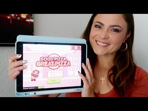 ASMR | Let’s Make Pizza on My iPad | Relaxing Tapping & Whispering