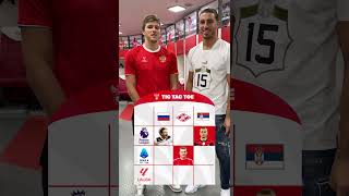 Александр Соболев и Срджан Бабич играют в футбольные крестики-нолики 🇷🇺🇷🇸  #footballshorts #спартак