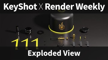 KeyShot x Render Weekly - Exploded View