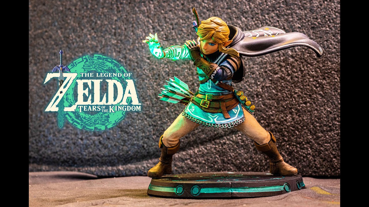 Link HD Statue - Zelda Tears Of The Kingdom - TOTK | 3D Print Model