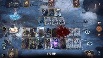 GWENT: Rogue Mage (Single Player Expansion) Gameplay Level 15 - 22 White Dragon Win (No Commentary)