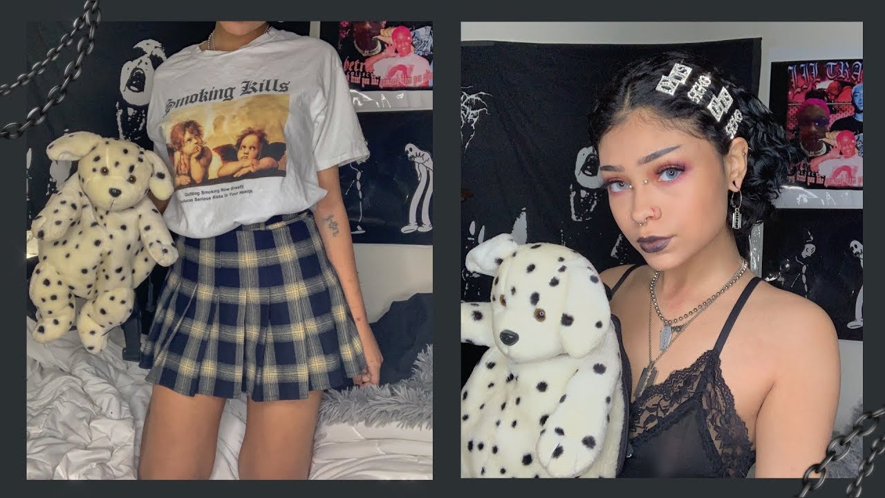 how to have a grunge aesthetic👼🏻⛓ - YouTube