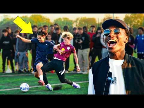 He Came Off the Street and COOKED Future Pros for $5,000! (London Futbol 1on1's)