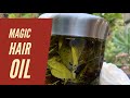 Best Oil for Hair Growth &amp; Thickness | Stop Hair Fall | Cure Dandruff | Herbal Hair Oil DIY