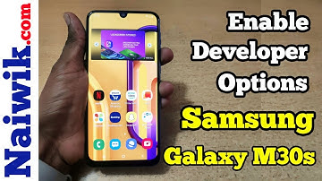 Enable Developer options in Samsung Galaxy M30s