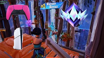 PS5 Slim Fortnite Ranked Reload On Controller (4K 120FPS) *