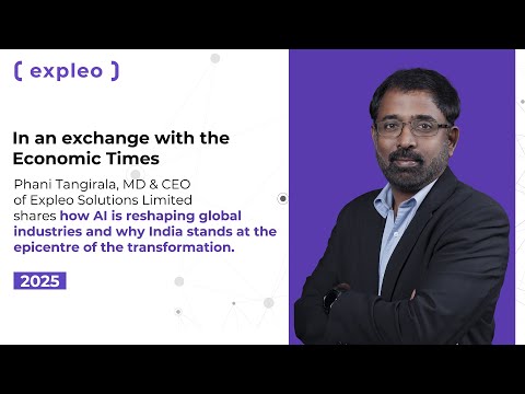 Phani Tangirala, MD Expleo, India, on how AI is shaping the future of enterprises [EN] - video from Expleo