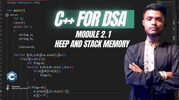 Module 2.1| C++ Heap vs Stack Memory Explained মেমোরি কোথায় যায় বুঝুন সহজে   Mahmudul Haque Shawon