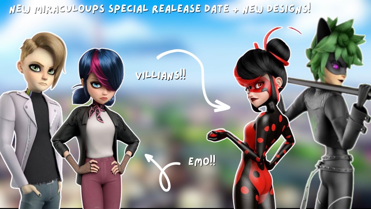 new designs + release date!! | miraculous ladybug the tales of Shadybug ...
