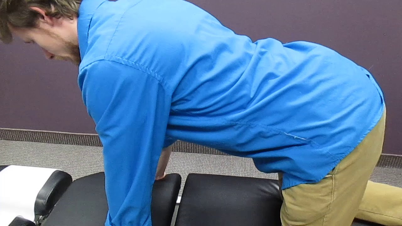 Abdominal Bracing Quadriped Position YouTube