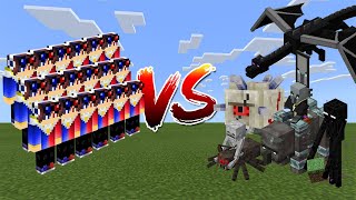 Shadow Clone Jutsu vs Minecraft