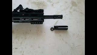 Unboxing BE MEYERS 249F flash suppressor