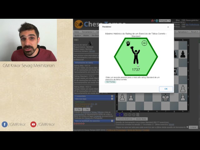 Xadrez táticas  2 #Aprendendo tática no xadrez - Chess Tempo 