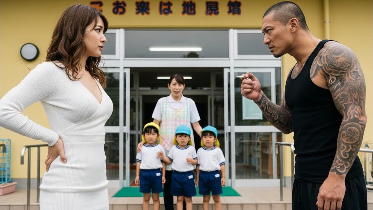 保育園をナメてたヤクザ達。優しい園長の正体は、園児を守るため修羅と化す元特殊部隊だった。