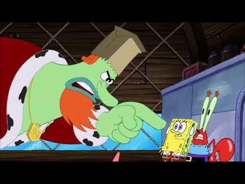 SpongeBob Squarepants movie Patrick says "He can do it in nine!"