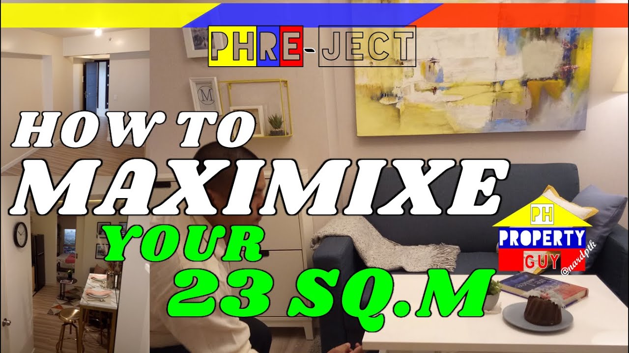 Avida Studio Unit Design - How to Maximize space in Small Bedroom  Feat. NardPtk