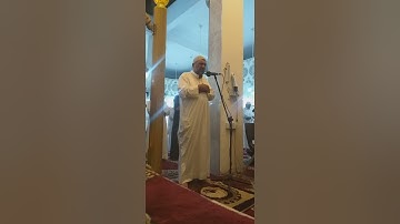 تلاوة من القرآن الكريم للشيخ عبدالله جبر الخطيب في صلاة المغرب(1)