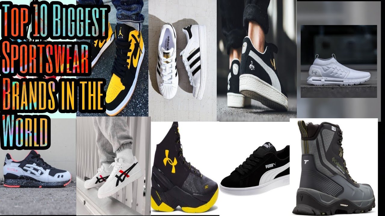 Top 10 Biggest Sportswear Brands in the World YouTube