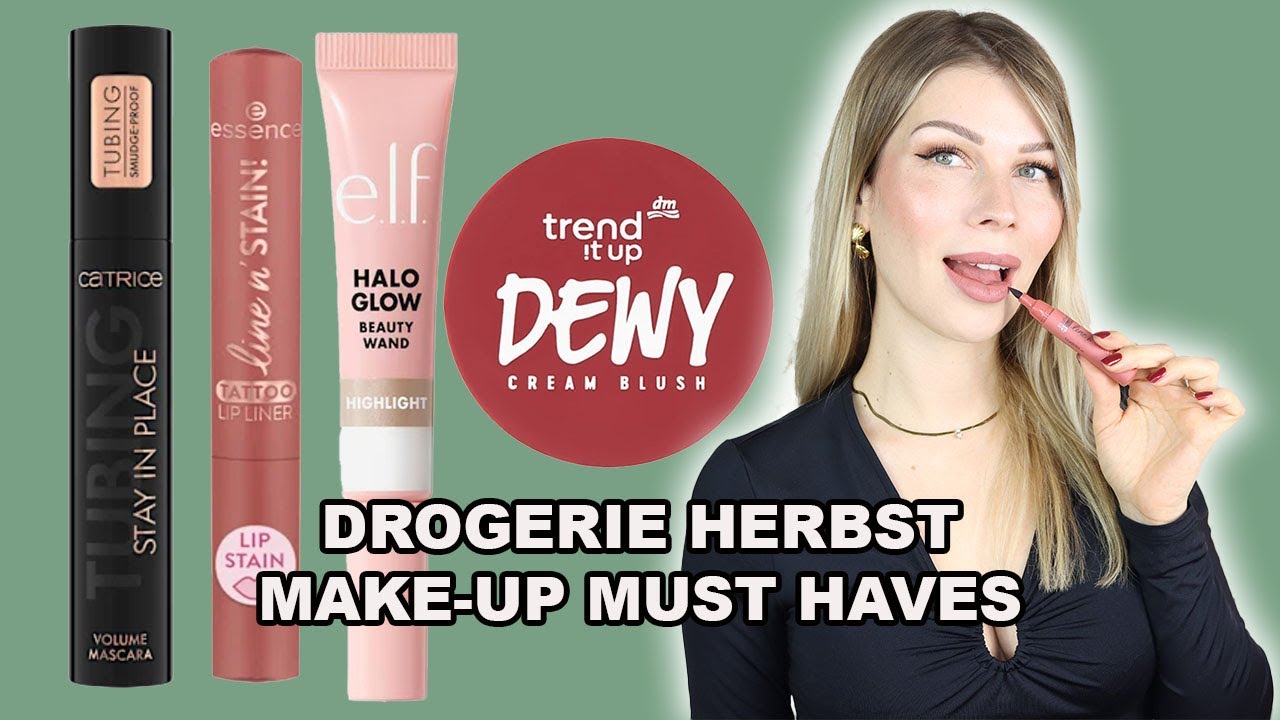 Herbst Make-Up Must-Haves aus der Drogerie die du kennen musst