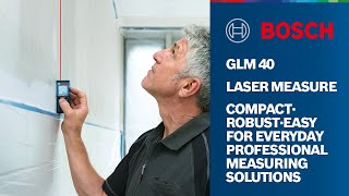 Laser Distance Meter | Laser Measuring Devices | Bosch GLM 40